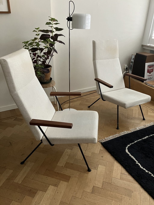 2x  A.R. Cordemeyer 1410 Easy Chair Designed For Gispen