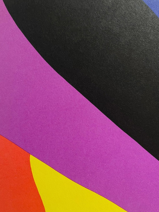 Image 1 of Originele litho - Jack Youngerman - Pace Gallery Columbus - Pop Art - 1971