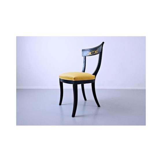 Image 1 of Set van 6 vintage stoelen België