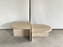 Travertin salontafel