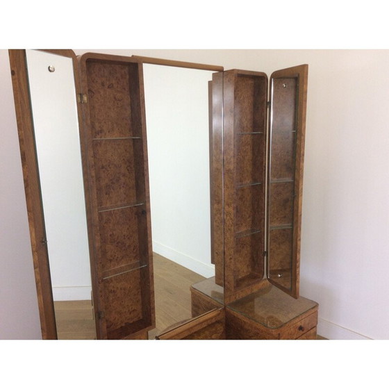 Image 1 of Vintage Britse Art Deco kaptafel, 1930