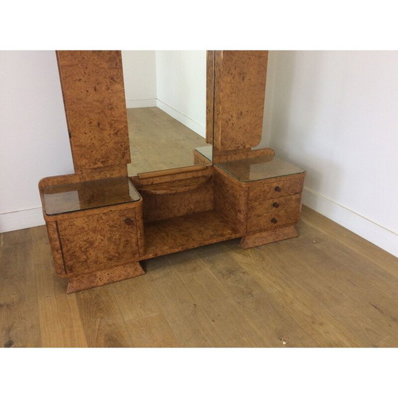 Image 1 of Vintage Britse Art Deco kaptafel, 1930