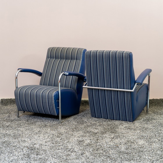 Image 1 of 2x Leolux Scylla fauteuil