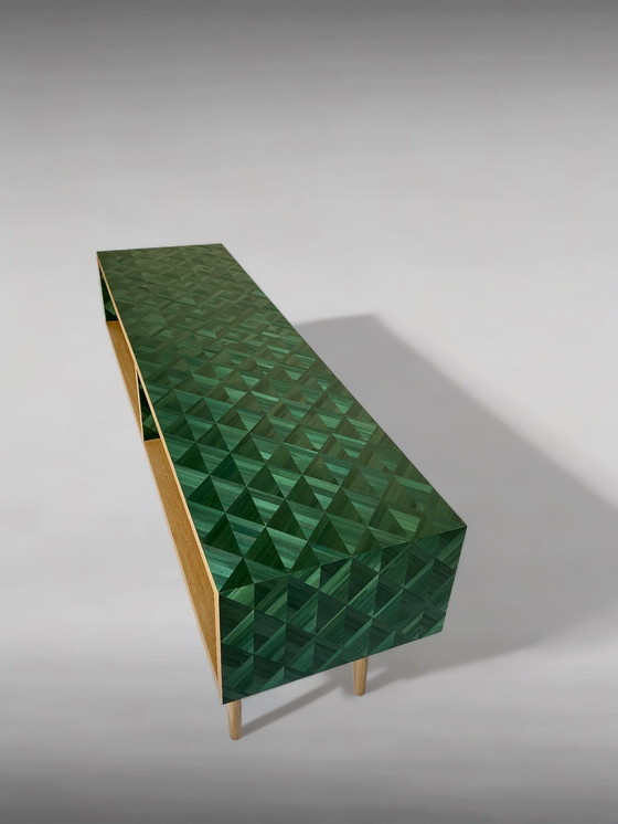 Image 1 of Eiken Marqueterie Salontafel