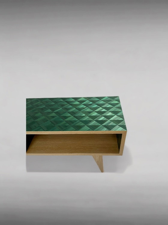 Image 1 of Eiken Marqueterie Salontafel