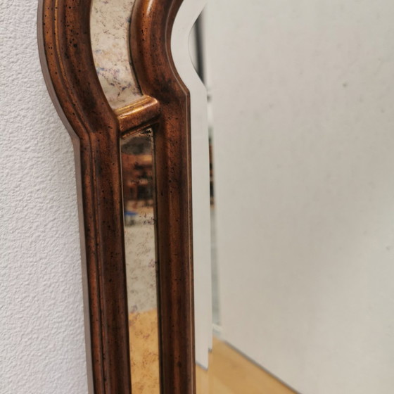 Image 1 of Grote Barok Rococo, Vintage Deknudt Schouwspiegel Spiegel 