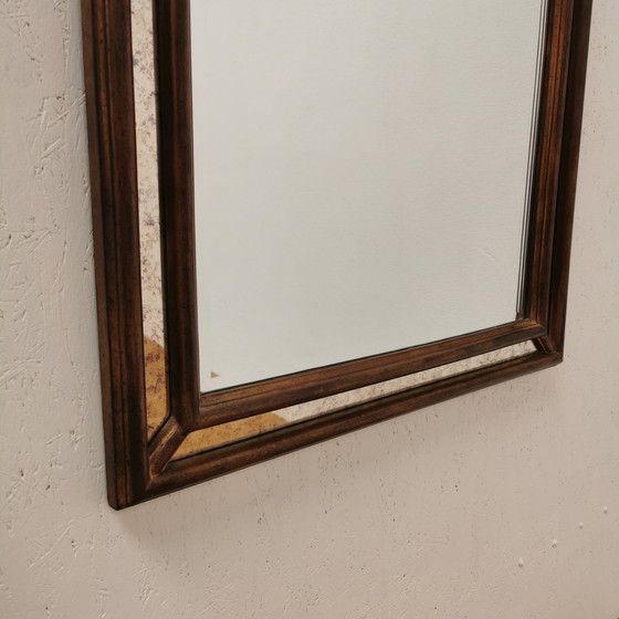 Image 1 of Grote Barok Rococo, Vintage Deknudt Schouwspiegel Spiegel 