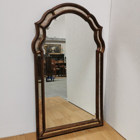 Image 1 of Grote Barok Rococo, Vintage Deknudt Schouwspiegel Spiegel 