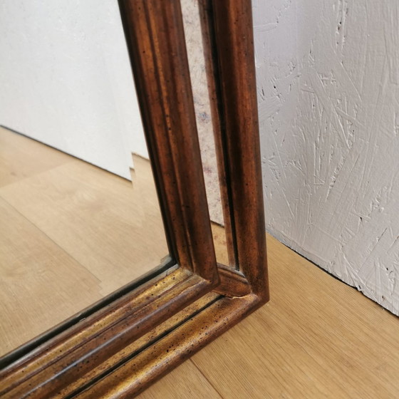 Image 1 of Grote Barok Rococo, Vintage Deknudt Schouwspiegel Spiegel 