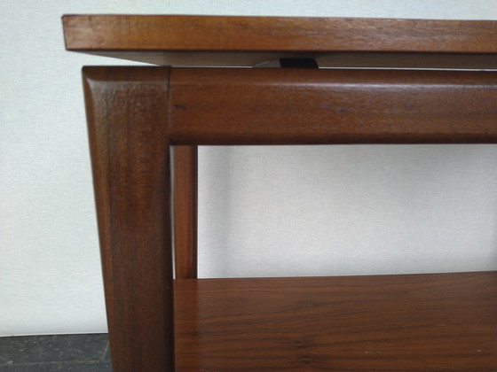 Image 1 of Scandinavisch teakhouten vintage serveerwagen