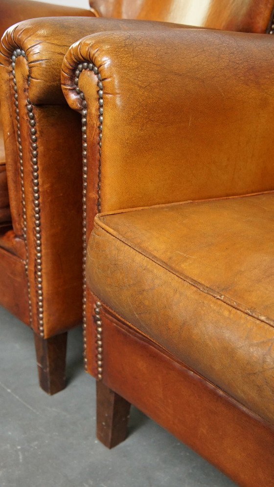 Image 1 of 2 X Schapenleren Fauteuil/ Armchair