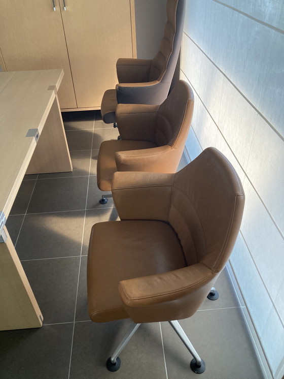 Image 1 of 2 X Sitland  Of Course Manager Chair Cognac