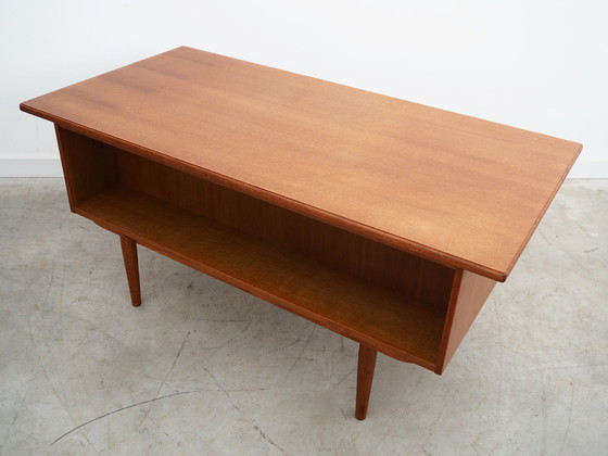 Image 1 of Eikenhouten bureau, Deens ontwerp, 1960S, Productie: Denemarken