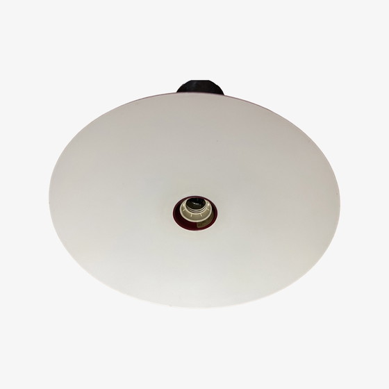 Image 1 of Metalen hanglamp met rood Hollands design