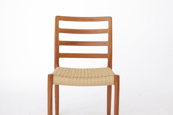 Image 1 of Niels Moller Stoel, model 85, jaren '80, Teak, Deens, Vintage