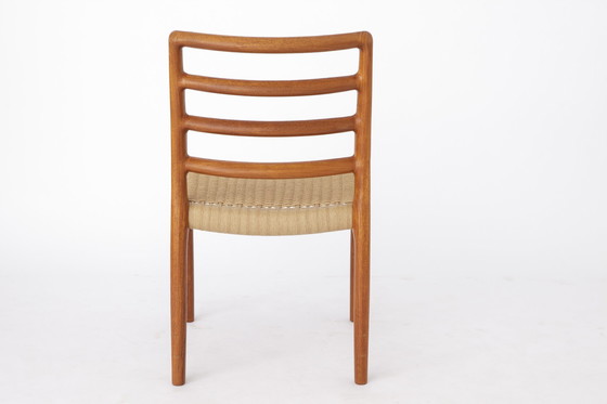 Image 1 of Niels Moller Stoel, model 85, jaren '80, Teak, Deens, Vintage