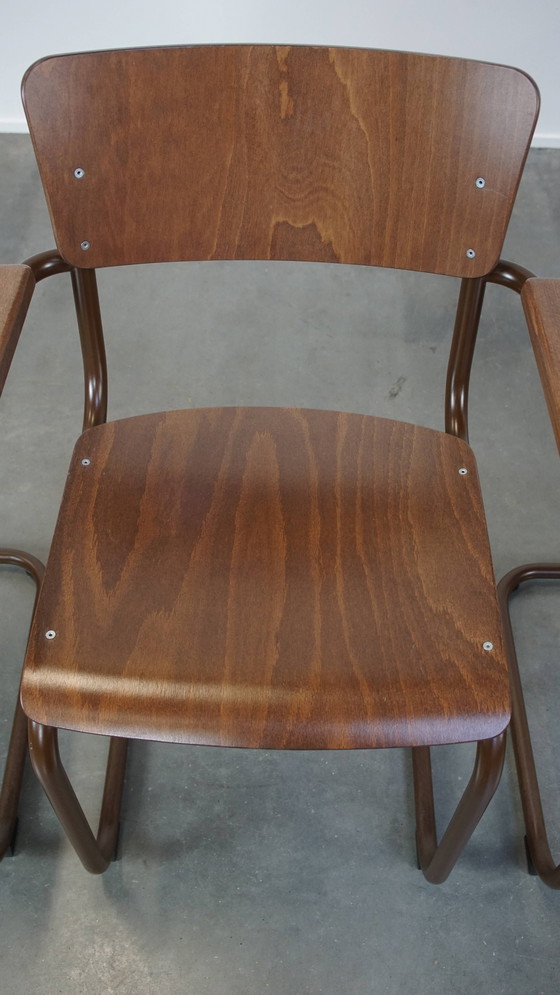 Image 1 of 4 X Thonet Eetkamer/Bijzet/Vergaderstoelen Model S43