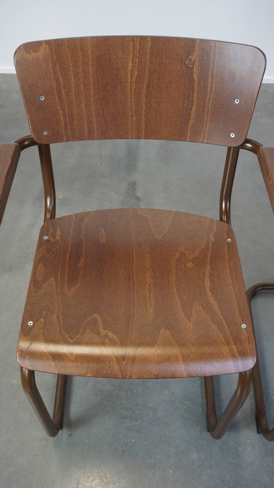 Image 1 of 4 X Thonet Eetkamer/Bijzet/Vergaderstoelen Model S43