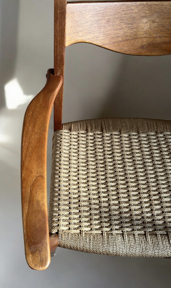 Image 1 of Mid Century fauteuil van Arne Wahl Iversen voor Glyngøre Stolefabrik