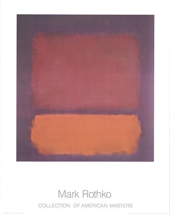 Image 1 of Mark Rothko  -----Red And Blue