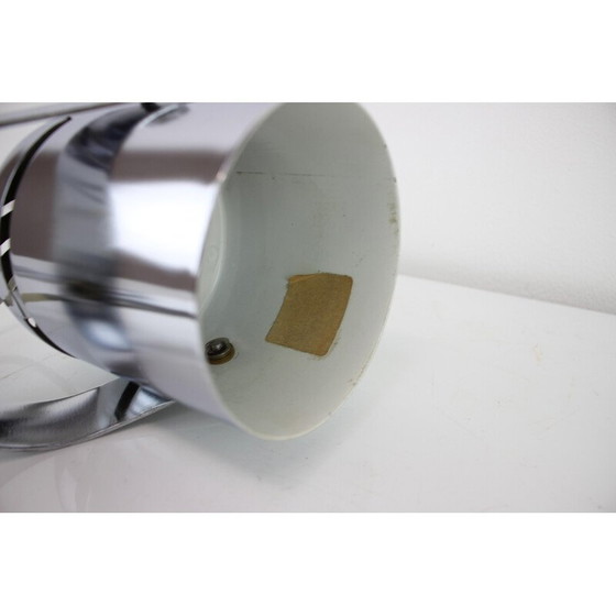 Image 1 of Vintage verstelbare metalen en chromen tafellamp van Stanislav Indra voor Combi Lux, Tsjecho-Slowakije 1970