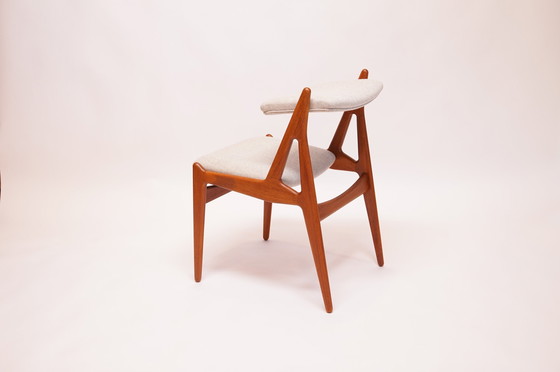 Image 1 of 6x Arne Vodder Ella eetkamerstoelen