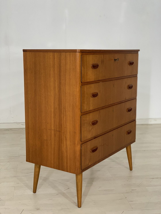 Image 1 of 60s teak ladekast ladekast vintage