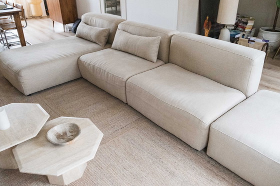 Image 1 of Bank Sara Sofa L’authentique Modulair Beige Linnen