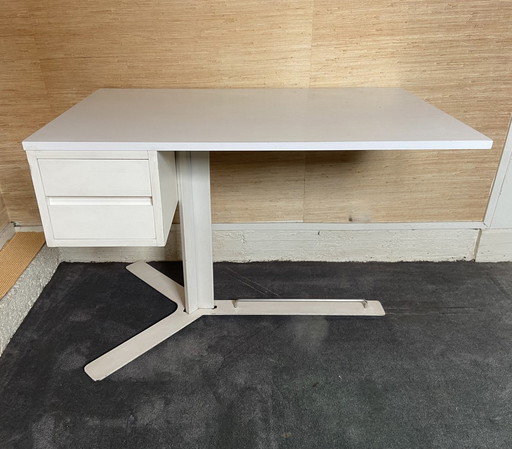 Wit Melamine Bureau Gepubliceerd door Roche&Bobois