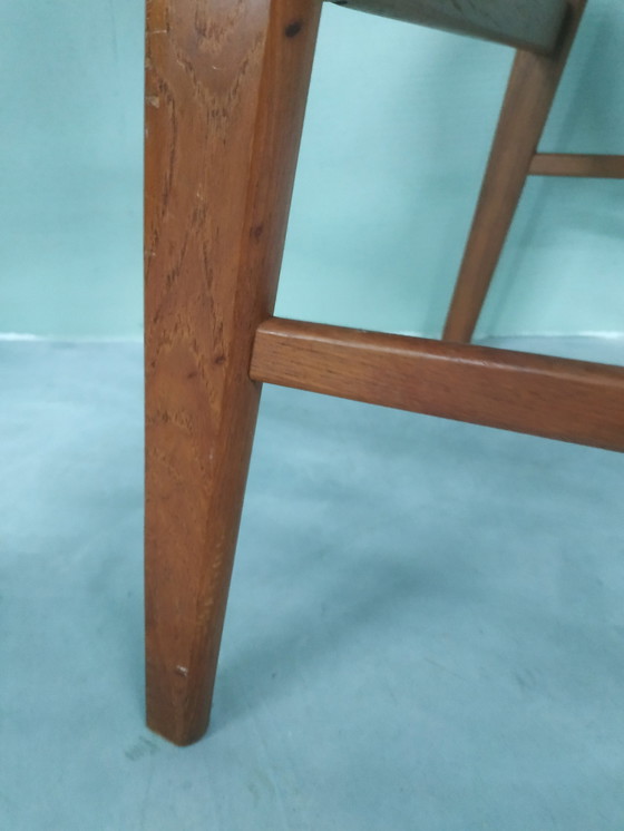 Image 1 of Deense Teak Jaren 60 Design Bureaustoel 