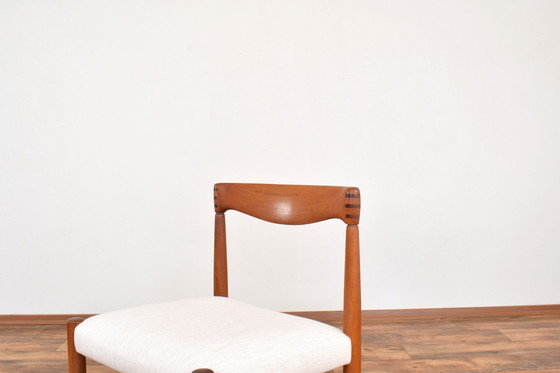 Image 1 of Mid Century Deense Teakhouten Eetkamerstoelen Door H.W. Klein Voor Bramin, 1960S, Set Van 4.