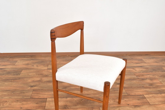 Image 1 of Mid Century Deense Teakhouten Eetkamerstoelen Door H.W. Klein Voor Bramin, 1960S, Set Van 4.