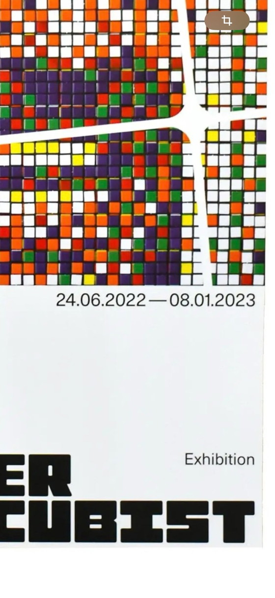 Image 1 of Straatkunst Poster Marilyn Monroe Haring Expo Brussel