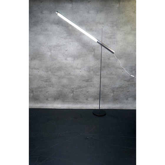 Image 1 of Vintage M60 aluminium vloerlamp door Ekkehard Fahr, Duitsland 1970
