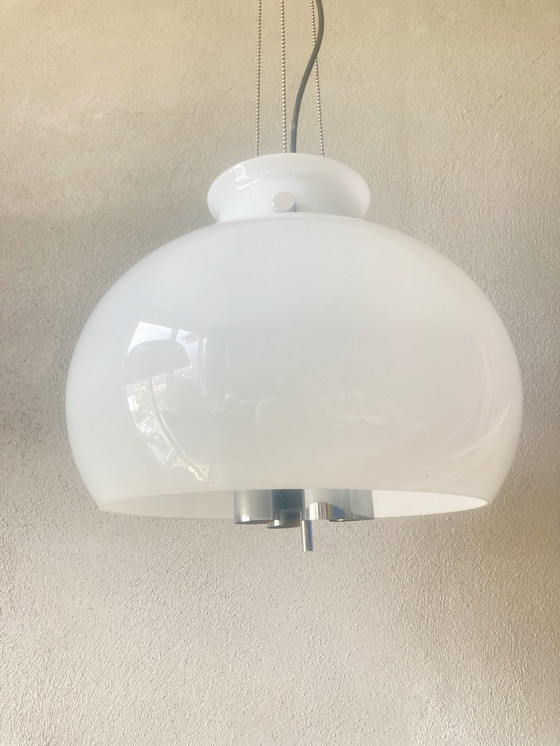 Image 1 of Glashütte Limburg opaline hanglamp