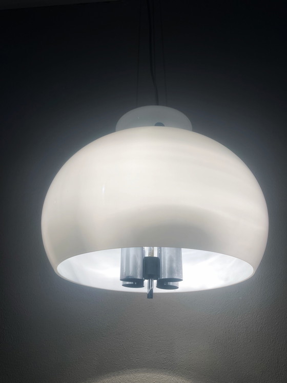 Image 1 of Glashütte Limburg opaline hanglamp