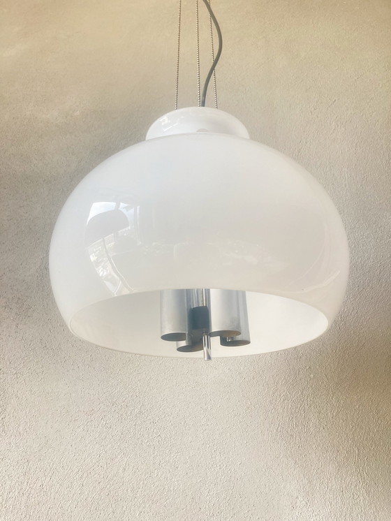 Image 1 of Glashütte Limburg opaline hanglamp