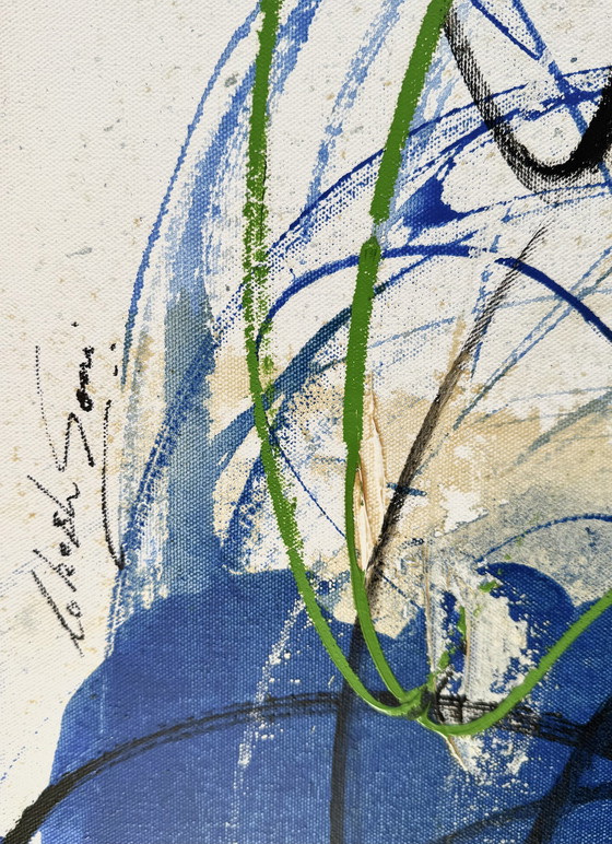 Image 1 of Modern Schilderij Indiase Kunstenaar