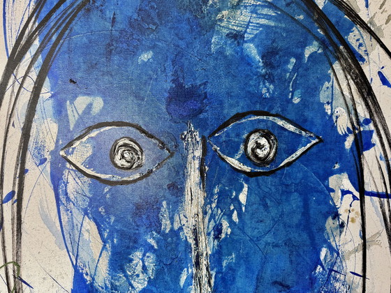 Image 1 of Modern Schilderij Indiase Kunstenaar