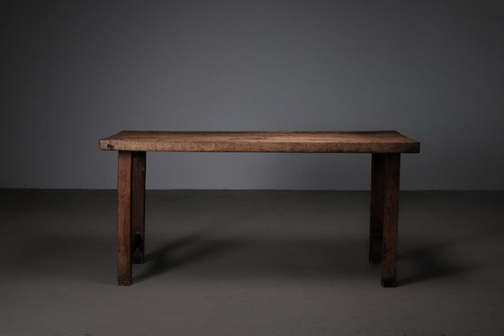 Image 1 of Populair Knutselwerkje Oude Boerderijtafel In Massief Grenen