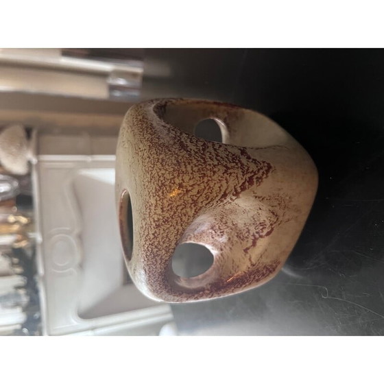 Image 1 of Bertoncello vintage brutalistische vaas van Roberto Rigon, Italië 1960