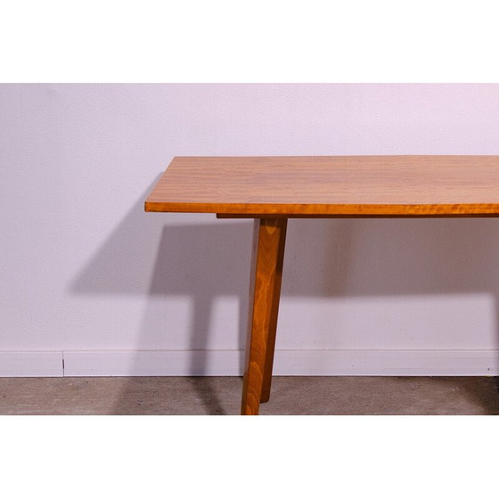 Image 1 of Vintage beukenhouten salontafel van František Jirák voor Tatra Nábytok, Tsjecho-Slowakije 1960