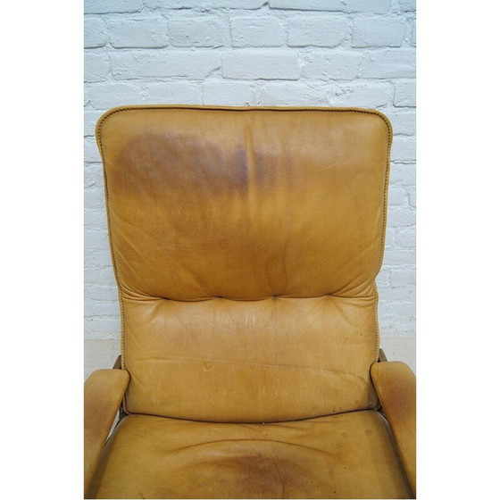 Image 1 of Vintage "King Chair" van André Vandenbeuck voor Strässle, jaren 1970