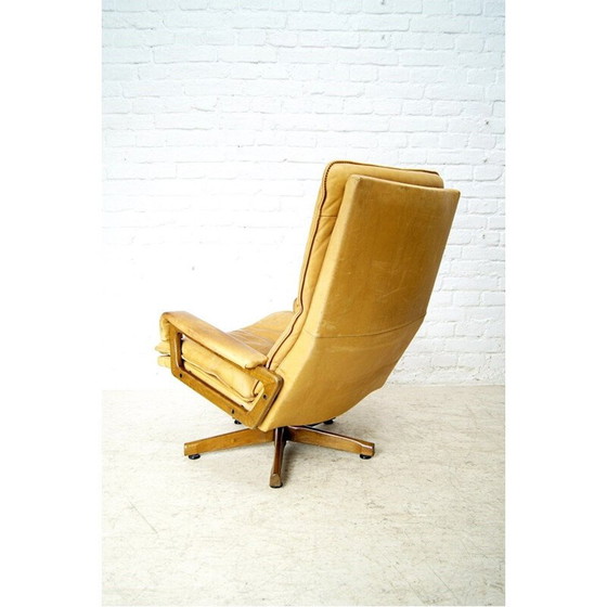 Image 1 of Vintage "King Chair" van André Vandenbeuck voor Strässle, jaren 1970