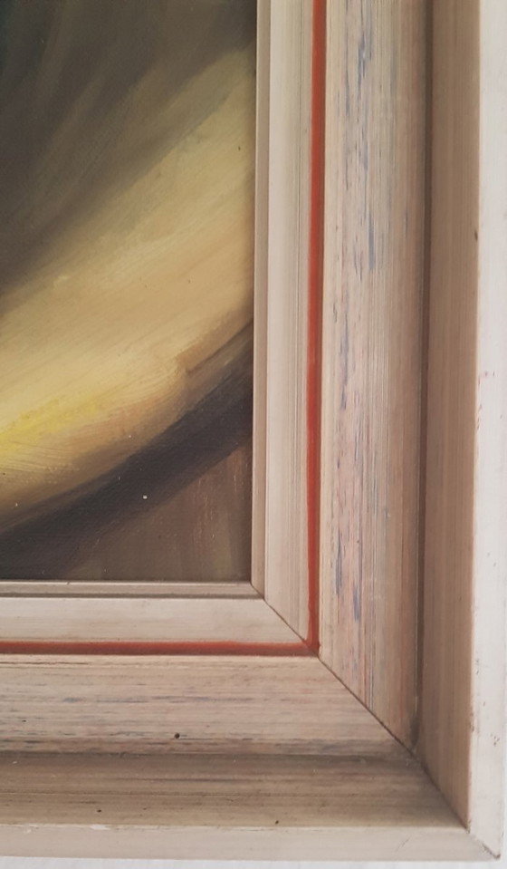 Image 1 of Jongen met vlinderdas Olieverfschilderij, 1957