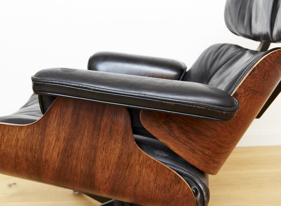 Image 1 of Charles & Ray Eames Loungestoel & Ottoman Voor Herman Miller