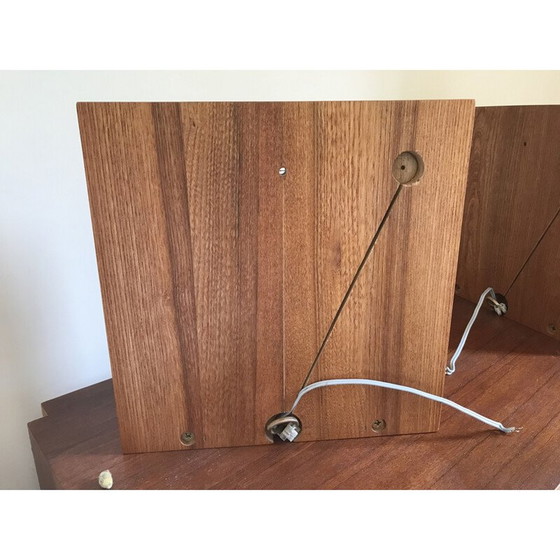 Image 1 of Paar vintage wandlampen in vegetale bladeren