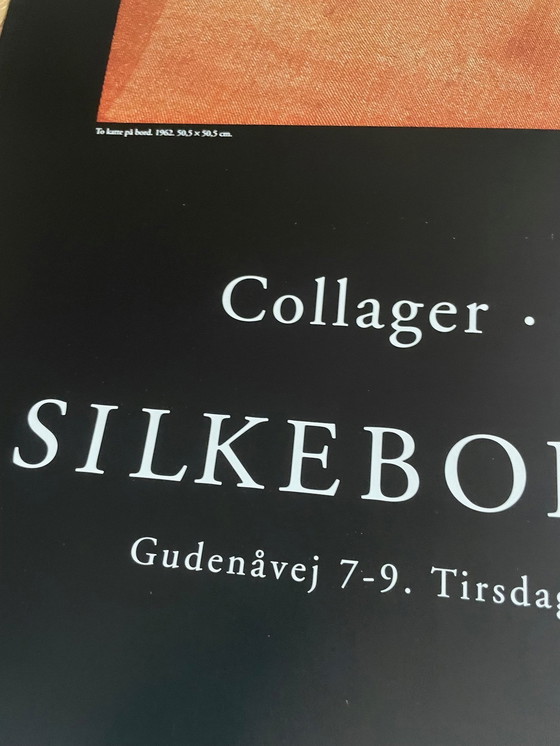 Image 1 of Asta S.M. Nielsen (1881-1972), Twee katten op tafel, 1962, Poster Tentoonstelling 2000