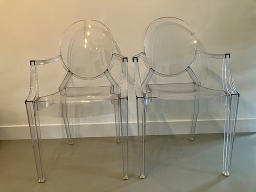 2x Kartell Louis Spookstoel