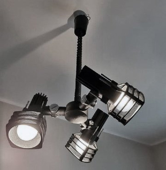 Image 1 of Vintage hanglamp - 3 Spots - Rolly Systeem - 1980